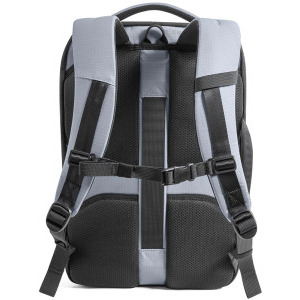 Tomtoc Rucsac laptop 17.3 inch Navigator-T66 Liteway, capacitate 40L, deschidere tip valiza, culoare gri