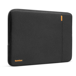 Tomtoc Husa laptop Apple MacBook Pro 16, 15.6-16 inch, Defender-A13, protectie de grad militar, culoare negru