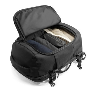 Tomtoc Rucsac laptop 17.3 inch Navigator-T66, capacitate 40L, deschidere tip valiza, 3 compartimente, culoare negru