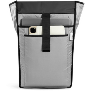 Tomtoc Rucsac laptop 16 inch Slash-T64 Flip, capacitate 18L, material rezistent la apa, fermoare YK, culoare negru