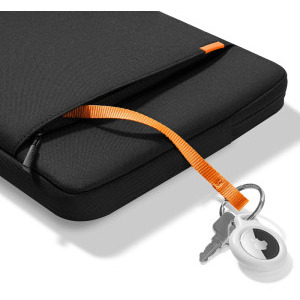 Tomtoc Husa laptop Apple MacBook Pro 14, 13.5-14 inch, Defender-A13, protectie de grad militar, culoare negru