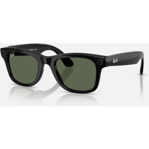 Ray-Ban Meta Wayfarer Gen 2 32GB Shiny Black/G-15 Green