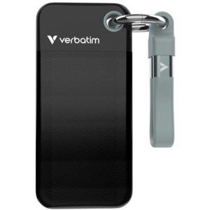 Verbatim Pocket 256GB USB-C 3.2 Gen 2 Black/Grey
