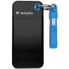 SSD Verbatim Pocket 256GB USB-C 3.2 Gen 2 Black/Blue