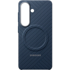 Samsung Capac protectie spate Carbon Magnet Dark Blue pentru Galaxy S26 Plus