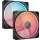 Ventilator Corsair iCUE Link LX140-R RGB Dual Pack Reversed Starter Kit 140mm Black