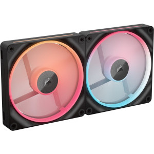 Corsair iCUE Link LX140-R RGB Dual Pack Reversed Starter Kit 140mm Black