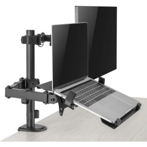 Suport TV / Monitor SBOX LCD-LM01-2, 13 - 27 inch pentru monitor si ...