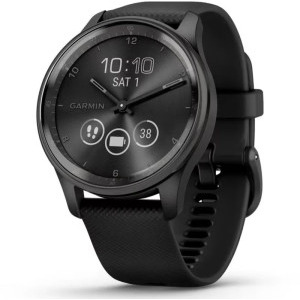 SmartWatch Garmin Vivomove Trend, WW, Silicone, Black