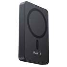 Baterie externa Havit PB5217, 10000 mAh, 1x USB-C, 20 W, MagSafe, Black