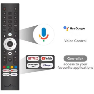 Smart Tech Smart TV QLED 43QG02V Seria QG02V 109cm 4K UHD HDR