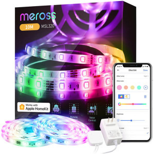 Meross Banda LED RGB Smart MSL320, 2x 5 m