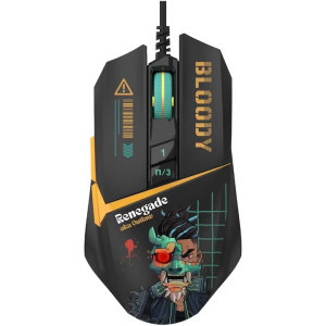 Mouse Gaming A4Tech W63 Max RGB Renegade Midnight