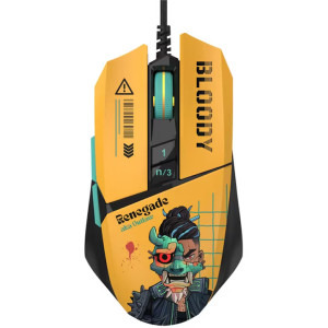 Mouse Gaming A4Tech W63 Max RGB Renegade Sunset