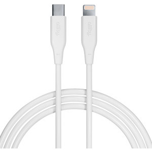 Cablu de date / adaptor Allity AUC-02, USB-C Male la Lightning Male, 27W, 2 m, White