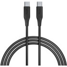 Cablu de date / adaptor Allity AUC-02, USB-C Male la USB-C Male, 100W, 1 m, Black