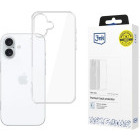 3MK Protectie pentru spate Clear Case pentru iPhone 16 Plus, culoarea Transparent
