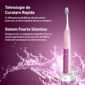 Dr. Mayer Periuta de dinti electrica GTS2080 Roz