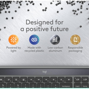 Logitech K980 Signature Slim Solar Black-Grey