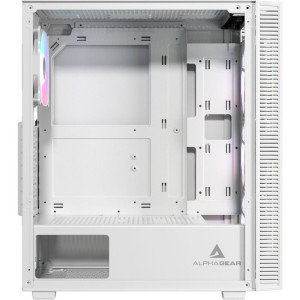 Gaming ZMEU Legendar Ultimate Alb, Intel i5-12400F 2.5GHz, 32GB DDR5, 1TB SSD, RX 7600 8GB GDDR6, Iluminare RGB