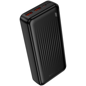 Baterie externa Borofone BJ80A, 20000 mAh, 2x USB, 1x USB-C, 22.5 W, Black