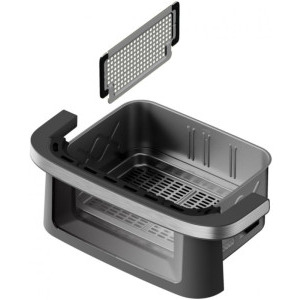 Heinner Friteuza cu aer cald AirBake Revolution HAF-C10DB22GREY, 2200W, 10L, Negru