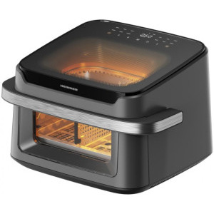 Heinner Friteuza cu aer cald AirBake Revolution HAF-C10DB22GREY, 2200W, 10L, Negru