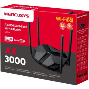 MERCUSYS 2.5Gigabit MR85X AX3000 Dual-Band WiFi 6