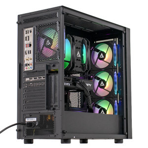 Gaming BALAUR Legendar Elite, Intel i7-14700F 2.0GHz, 32GB DDR5, 1TB SSD, RTX 5060 8GB GDDR7, Iluminare RGB