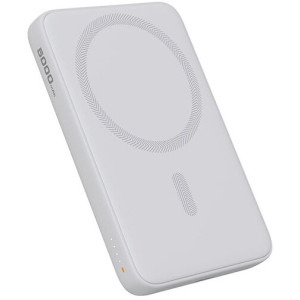Baterie externa Aukey LLTSN1056726, 10000 mAh, 1x USB-C, 20 W, MagSafe, White