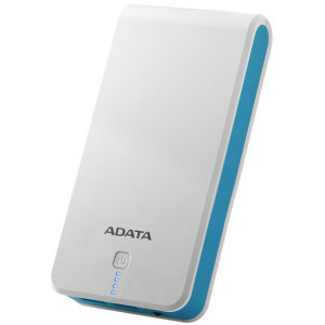 ADATA P20100, 20100 mAh, 2x USB, White/Blue