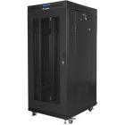 Lanberg FF01-6827-23BL 27U, Stand alone, 600 x 800, Metal door, Negru