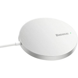 Incarcator wireless Baseus CCJJ040012, MagSafe 15 W, Silver