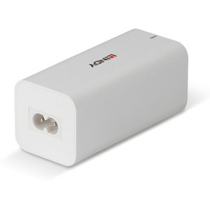 LINDY 2x USB-C, 2x USB, Quick Charge 100 W, GaN, White