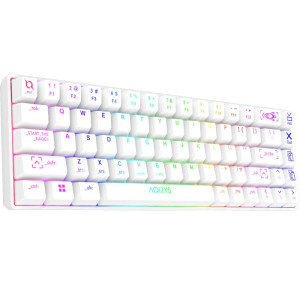 AQIRYS Mira 2.0 RGB White HaiMu Red Switch Mecanica