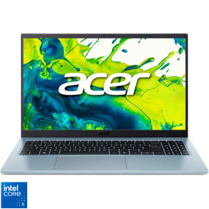 Laptop Acer 15.6 Aspire Go 15 AG15-72P, FHD IPS, Procesor Intel® Core™ 5 120U (12M Cache, up to 5.00 GHz), 16GB DDR4, 512GB SSD, Intel Graphics, No OS, Snow Blue
