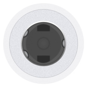 Apple Adaptor USB-C Male la 3.5 mm Male, White