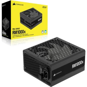 Corsair RMx Series 2024 RM1000x, 80+ Gold, Cybenetics Gold, 1000W