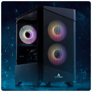 Gaming BALAUR Legendar powered by GIGABYTE, Intel i5-12400F 2.5GHz, 32GB DDR4, 1TB SSD, RTX 4060 8GB GDDR6, Iluminare RGB