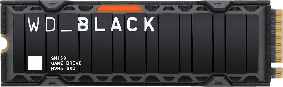 SSD WD Black SN850 Heatsink 500GB PCI Express 4.0 x4 M.2 2280
