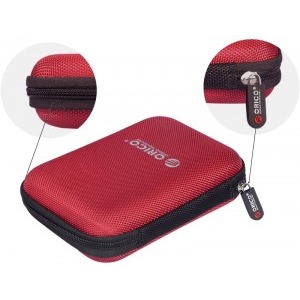 Orico PHD-25 2.5 HDD Protection Bag Red