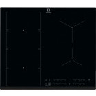 Plita incorporabila Electrolux EIV654, Inductie, 4 zone de gatit, Hob2Hood, FlexiBridge, PowerBoost, Control touch, 60 cm, Sticla neagra