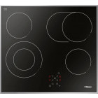 Plita incorporabila Hansa BHCI66706, Vitroceramica, 4 zone de gatit, HeatControl, Temporizator, Control touch, Timer, 60 cm, Negru