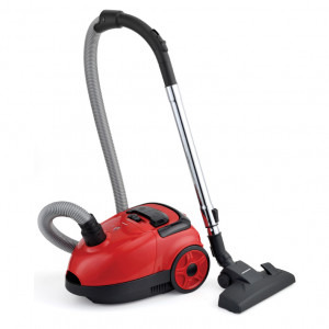 Aspirator Heinner HVC-VB750RD, 750W, 1.6L, Rosu, cu sac