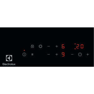 Electrolux LHR3233CK, Vitroceramica, 2 zone de gatit, Control touch, Timer, Semnal acustic, Inchidere de siguranta pentru copii, Functie pauza, 30 cm, Negru