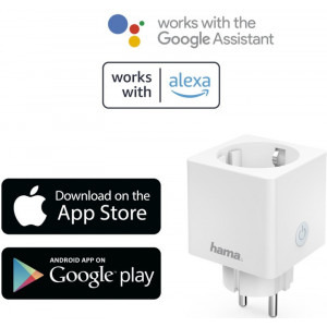 Hama Priza Smart Wi-Fi cu monitorizare consum