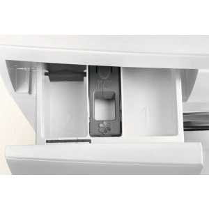 Electrolux EW6SN426BI, Slim, 6 kg, 1200 RPM, Clasa C, Inverter, Display LED, SensiCare, TimeManager, Alb