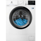 Masina de spalat rufe Electrolux EW6SN426BI, Slim, 6 kg, 1200 RPM, Clasa C, Inverter, Display LED, SensiCare, TimeManager, Alb