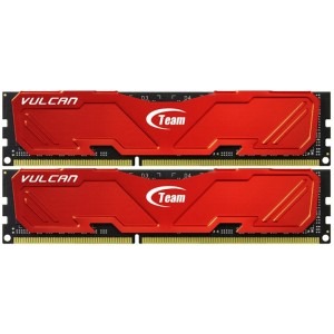 TeamGroup Vulcan Red 8GB DDR3 2400MHz CL11 Dual Channel Kit