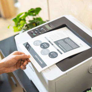 Brother HL-L5210DW, Laser, Monocrom, Format A4, Duplex, Retea, Wi-Fi